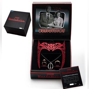 MARVEL’s WandaVision PowerPack Jewelry Set, Scarlet Witch Box Set